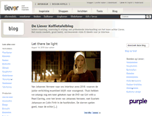 Tablet Screenshot of blog.liever.com